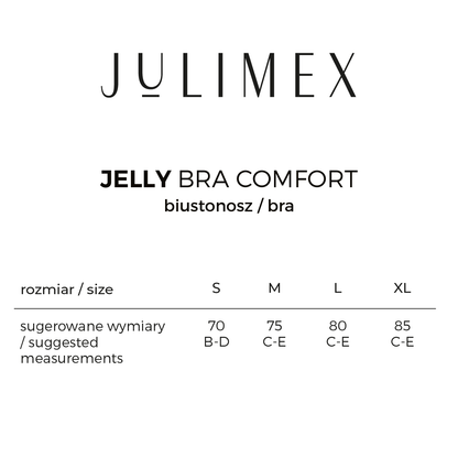 JULIMEX JELLY BRA COMFORT grudnjak