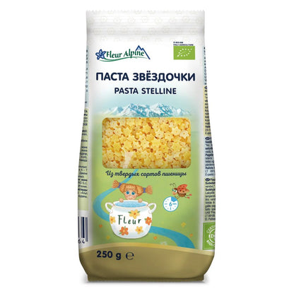 Fleur Alpine testenina ZVEZDICE (Stelline) od durum pšenice, 250 g