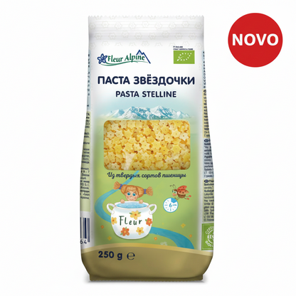Fleur Alpine testenina ZVEZDICE (Stelline) od durum pšenice, 250 g