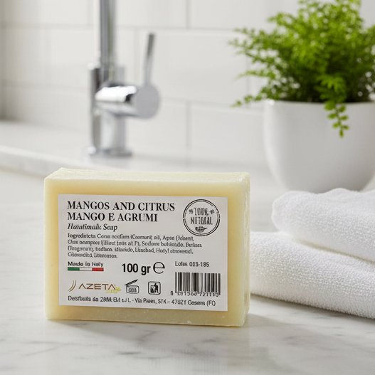 Azeta Bio prirodni sapun mango i citrus 100gr