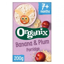 ORGANIX organska bezmlečna kaša sa bananom i šljivom, (7m+) 200g