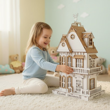 PUZLIANA DREAMHOUSE Drvena Kućica 80 cm