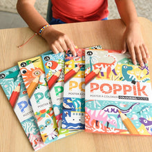 Poppik Poster za bojenje, karnevalska tema, šareno bojanje za decu 5+.