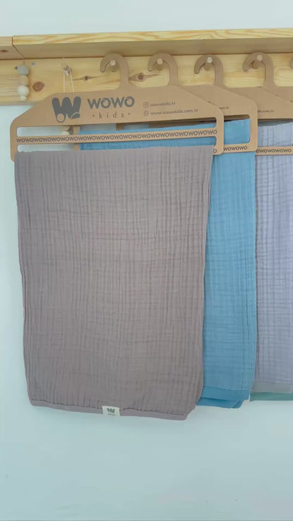 WOWO prekrivači od muslina 110х115 cm