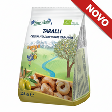 Fleur Alpine italijanski TARALLI sa ekstra devičanskim maslinovim uljem, za celu porodicu, 125 g