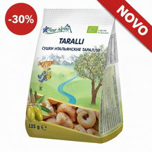 Fleur Alpine italijanski TARALLI sa ekstra devičanskim maslinovim uljem, za celu porodicu, 125 g