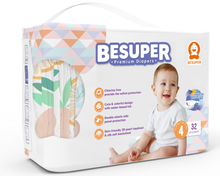 BeSuper Premium Pelene 4 (L, 9-14 kg) 32 kom