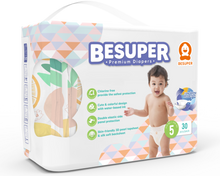 BeSuper Premium Pelene 5 (XL, 12+ kg) 30 kom